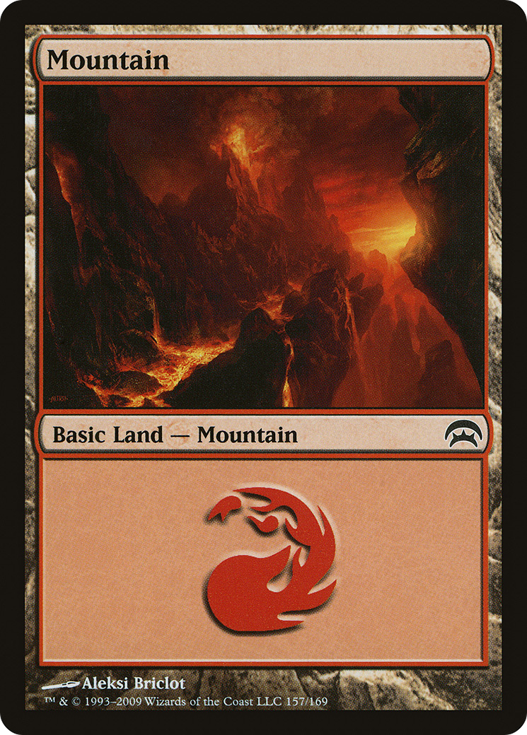 Mountain (157) [Planechase]-1