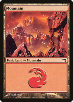 Mountain (302) [Champions of Kamigawa]-1