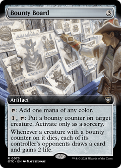 Bounty Board (Extended Art) [Outlaws of Thunder Junction Commander]-1