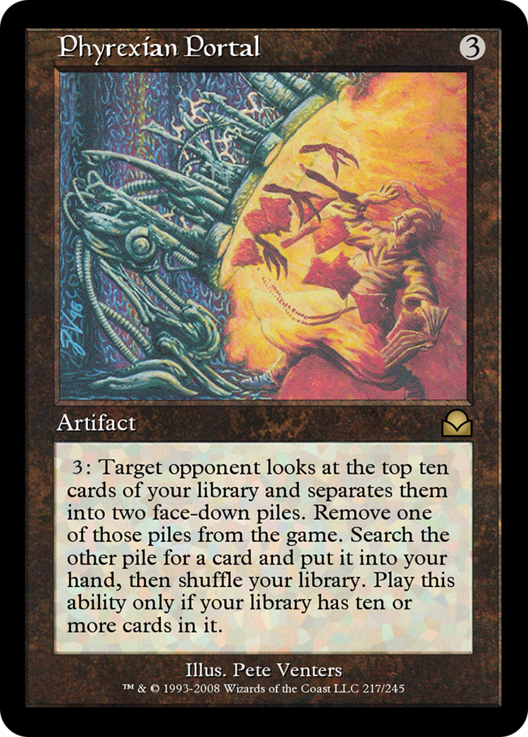 Phyrexian Portal (ME2-217) - Masters Edition II-1