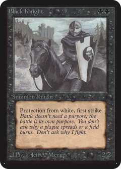 Black Knight (LEA-) - Limited Edition Alpha-1