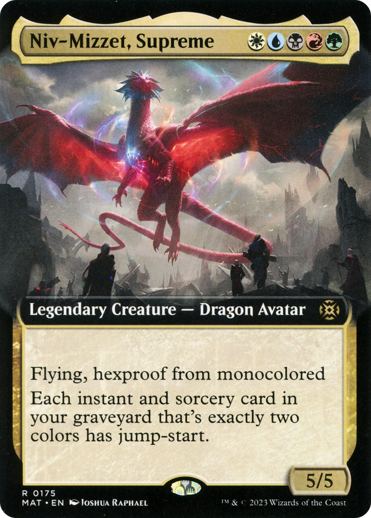 Niv-Mizzet, Supreme (Extended Art) [March of the Machine: The Aftermath]-1