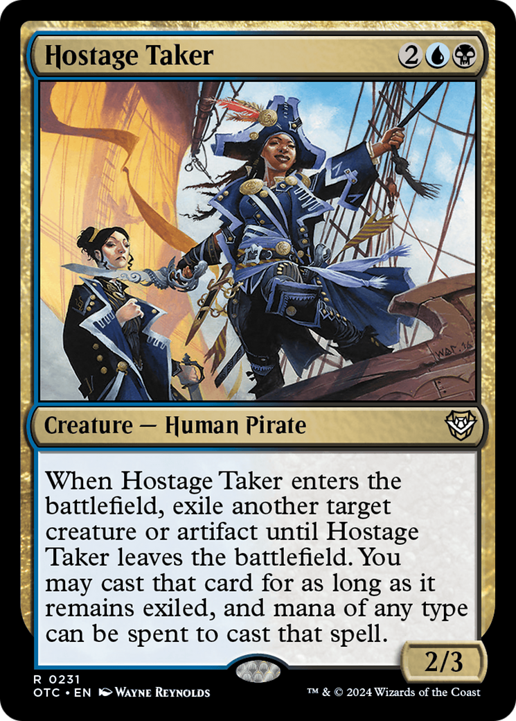 Hostage Taker [Outlaws of Thunder Junction Commander]-1