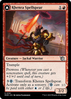 Khenra Spellspear // Gitaxian Spellstalker [March of the Machine]-1