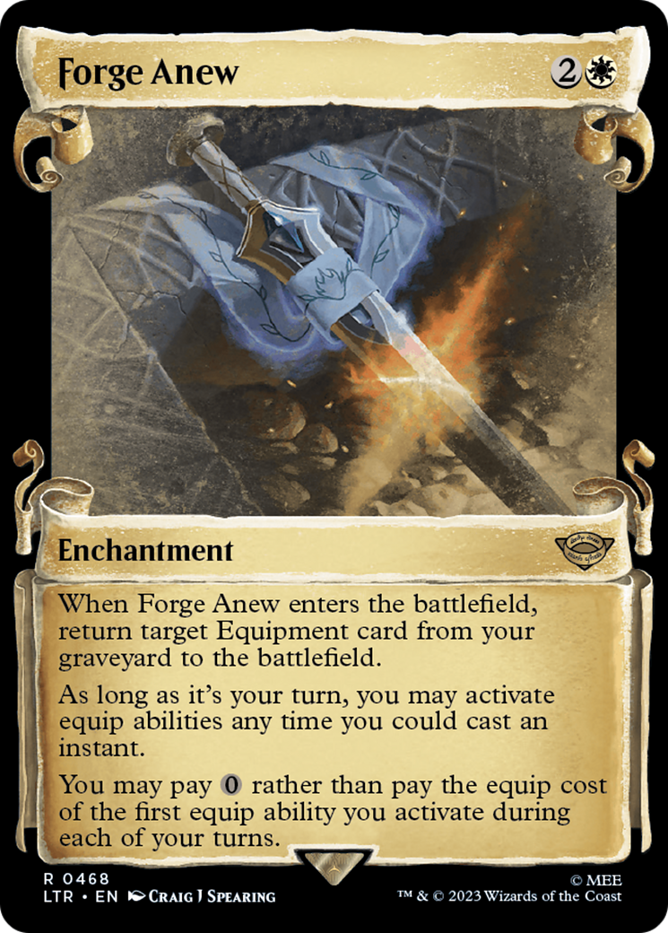 Forge Anew [The Lord of the Rings: Tales of Middle-Earth Showcase Scrolls]-1