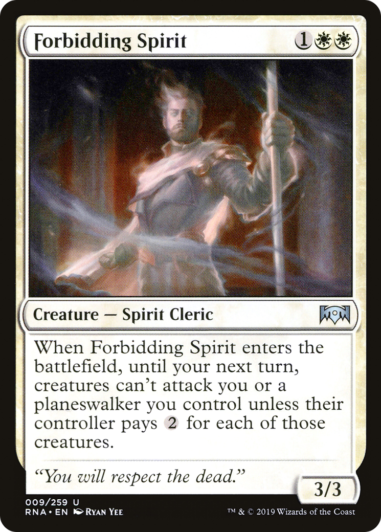 Forbidding Spirit [Ravnica Allegiance]-1