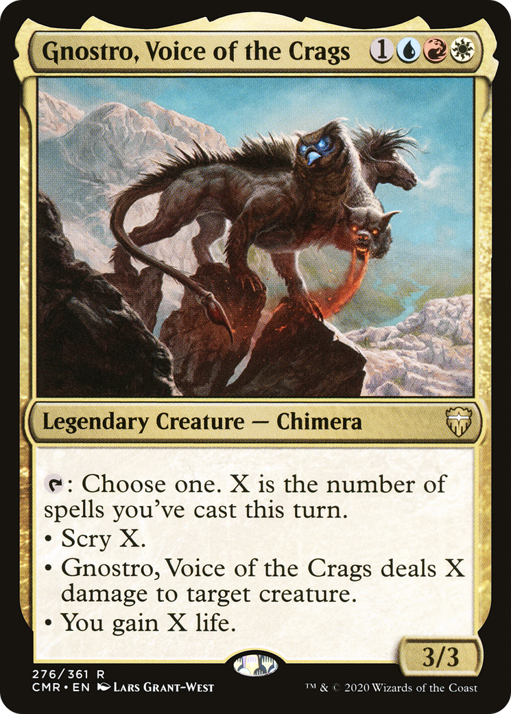 Gnostro, Voice of the Crags [Commander Legends]-1