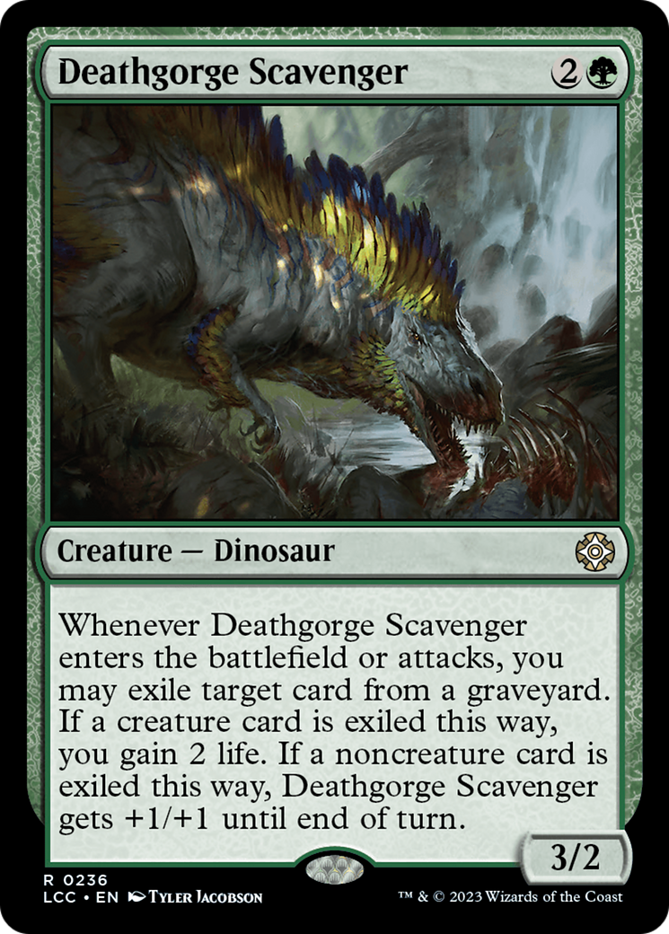 Deathgorge Scavenger [The Lost Caverns of Ixalan Commander]-1