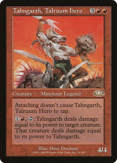 Tahngarth, Talruum Hero (Dave Dorman) [Planeshift]-1