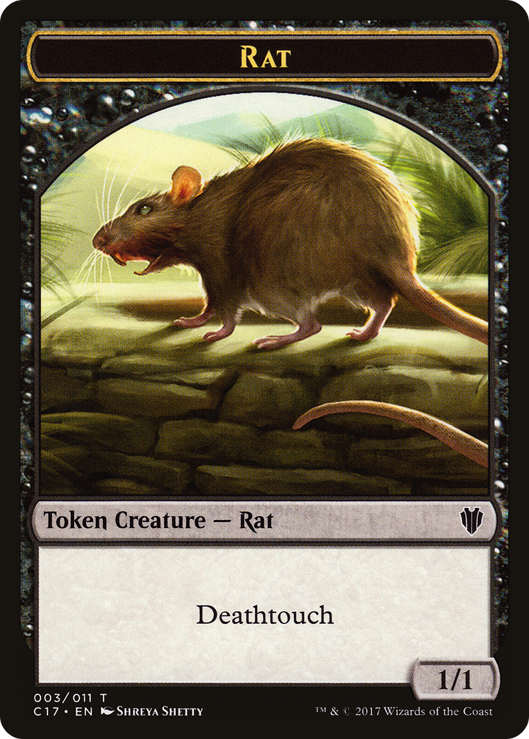 Rat (TC17-003) - Commander 2017 Tokens-1
