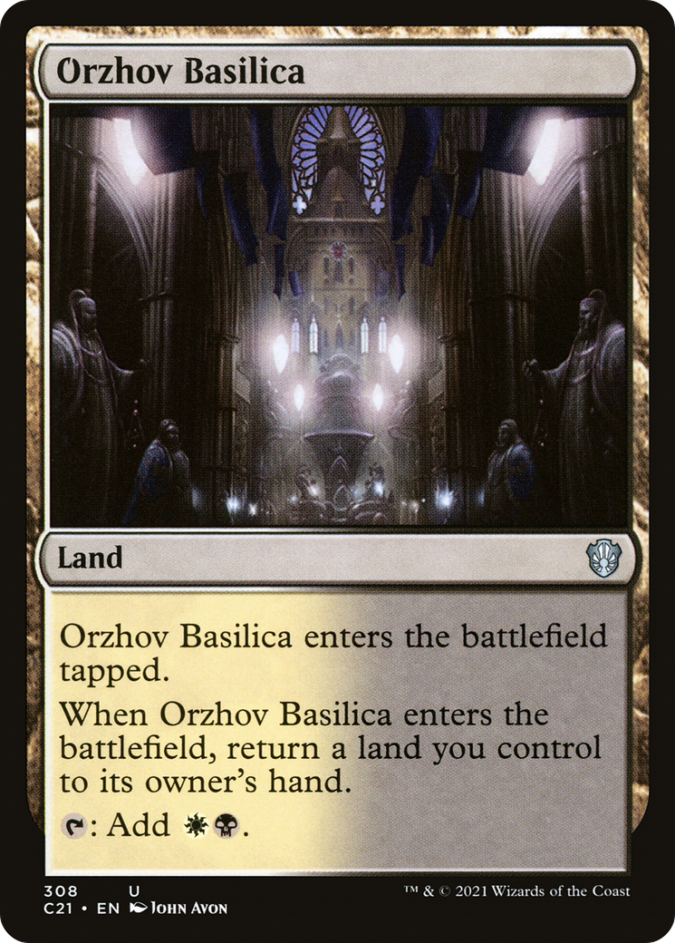 Orzhov Basilica [Commander 2021]-1