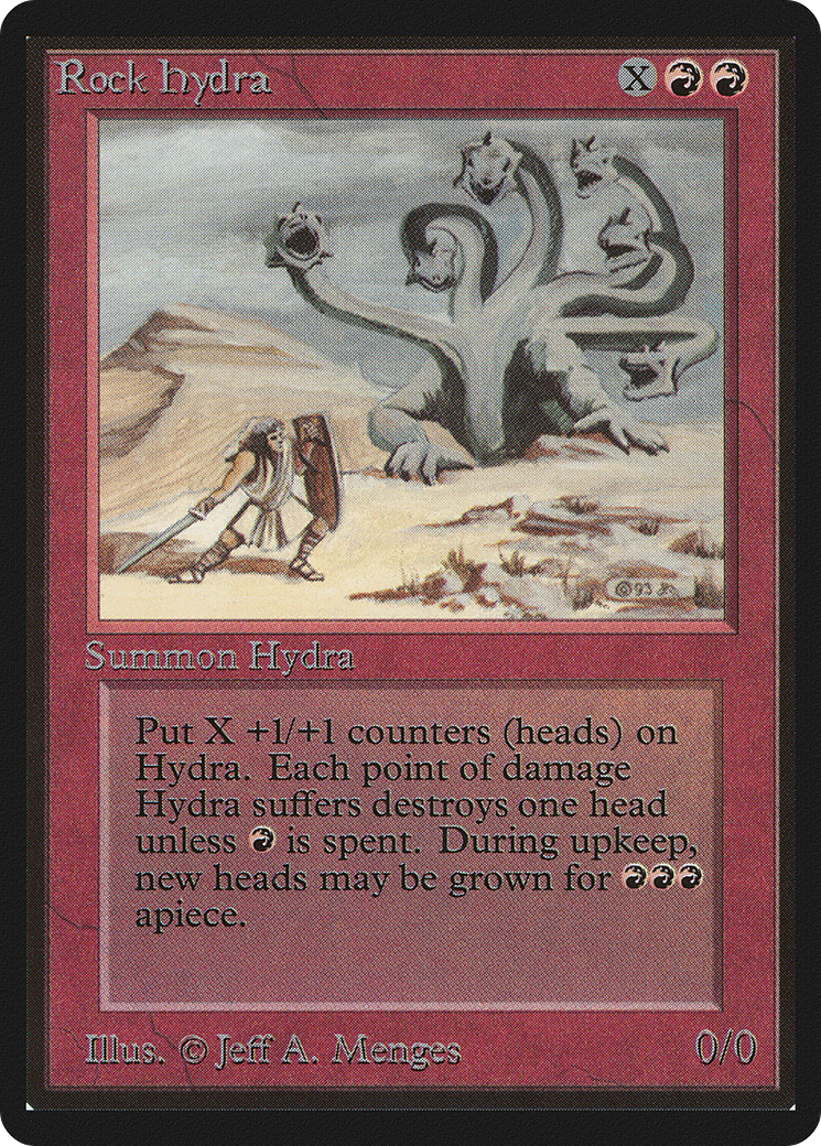 Rock Hydra (LEB-) - Limited Edition Beta-1
