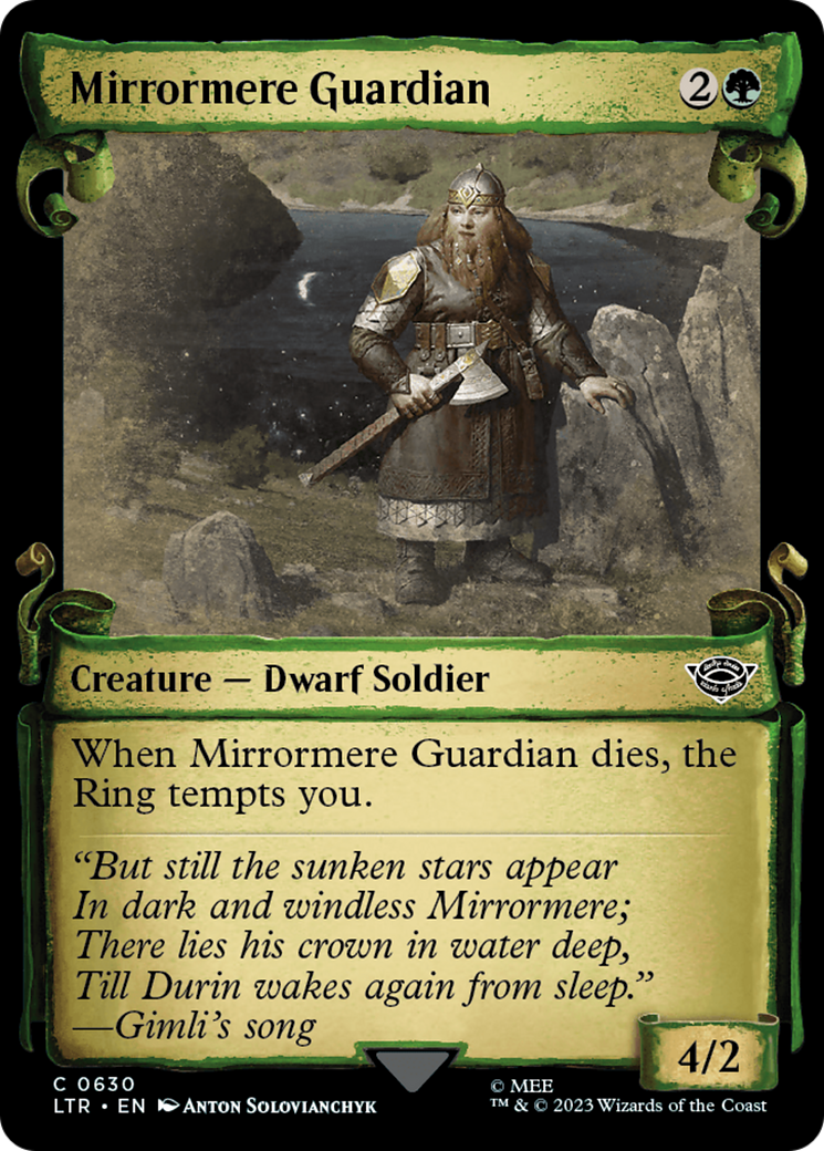Mirrormere Guardian [The Lord of the Rings: Tales of Middle-Earth Showcase Scrolls]-1