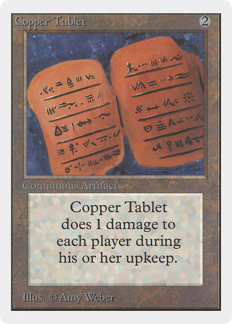 Copper Tablet [Unlimited Edition]-1