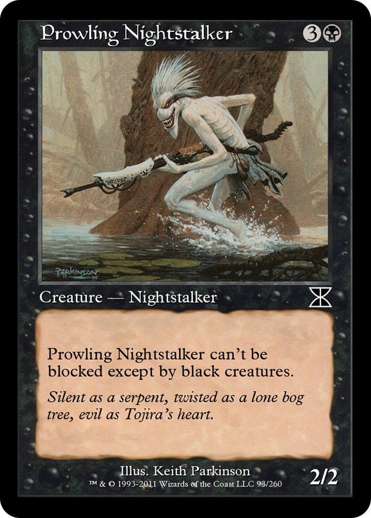 Prowling Nightstalker (ME4-093) - Masters Edition IV-1