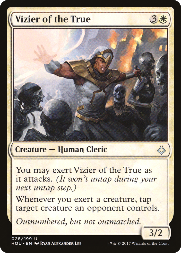 Vizier of the True (HOU-028) - Hour of Devastation Foil-1