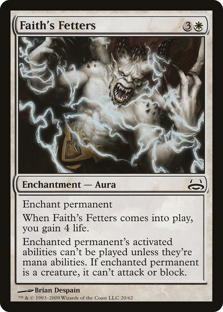 Faith's Fetters [Duel Decks: Divine vs. Demonic]-1