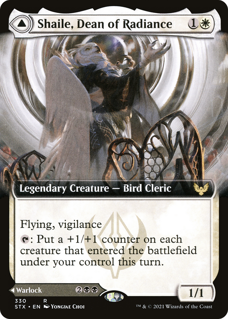 Shaile, Dean of Radiance // Embrose, Dean of Shadow (Extended Art) [Strixhaven: School of Mages]-3