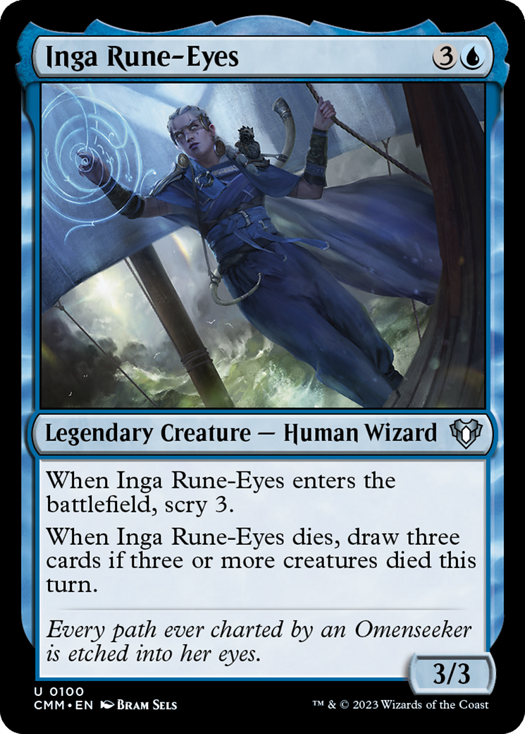Inga Rune-Eyes [Commander Masters]-1