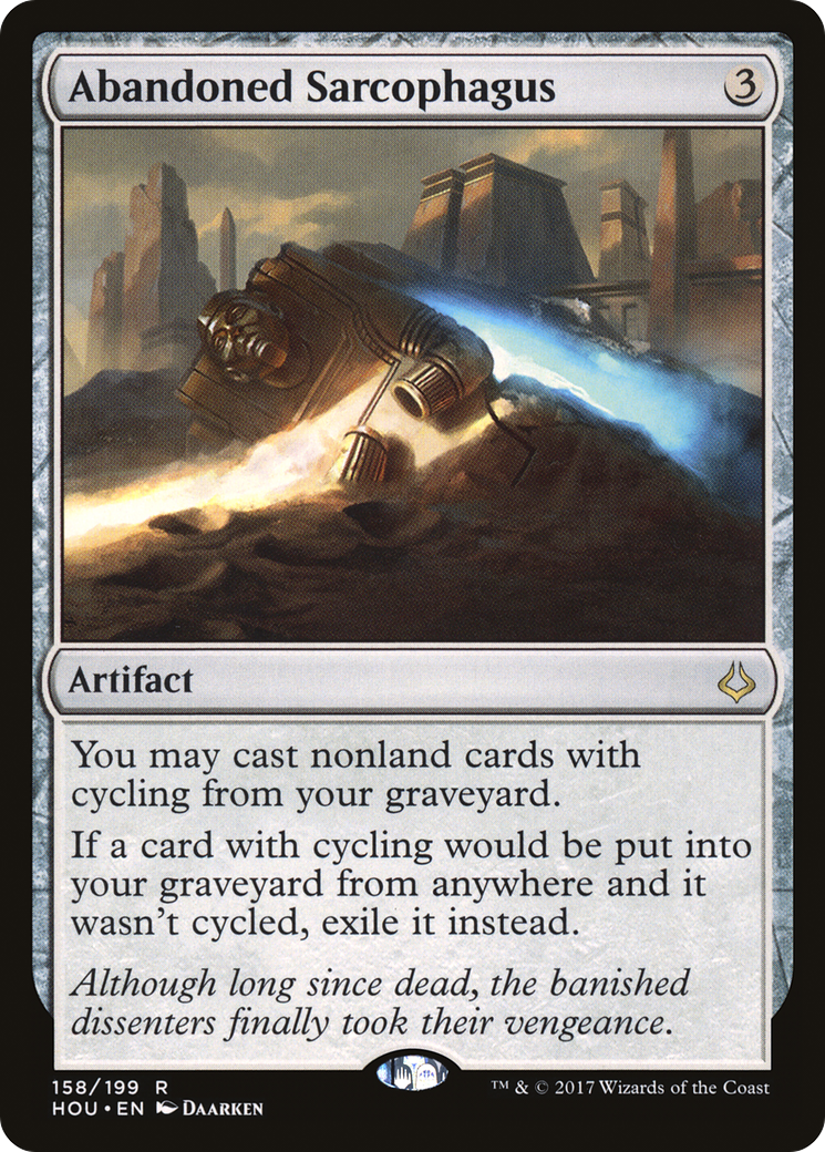 Abandoned Sarcophagus [Hour of Devastation]-1