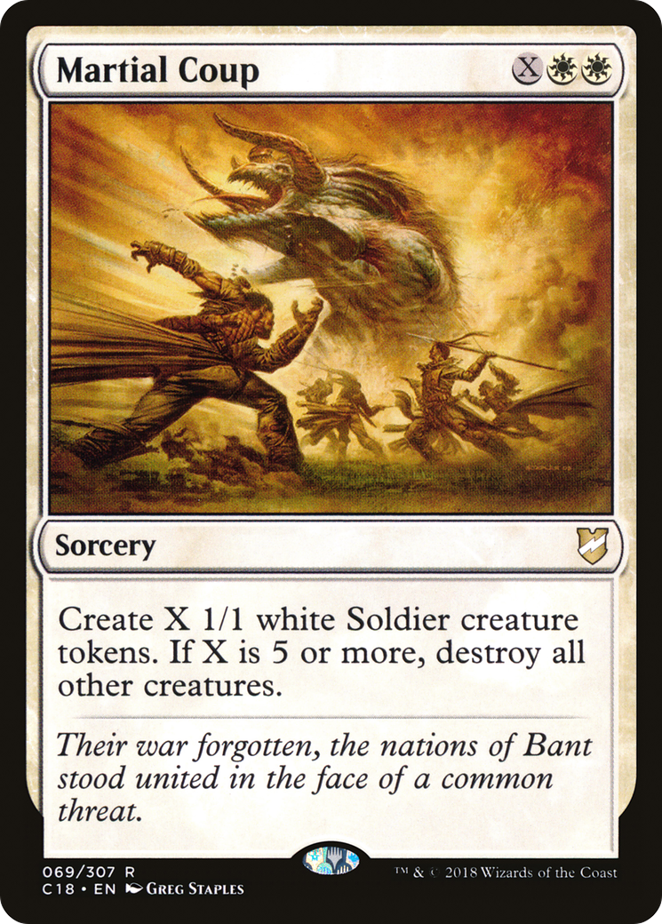 Martial Coup [Commander 2018]-1