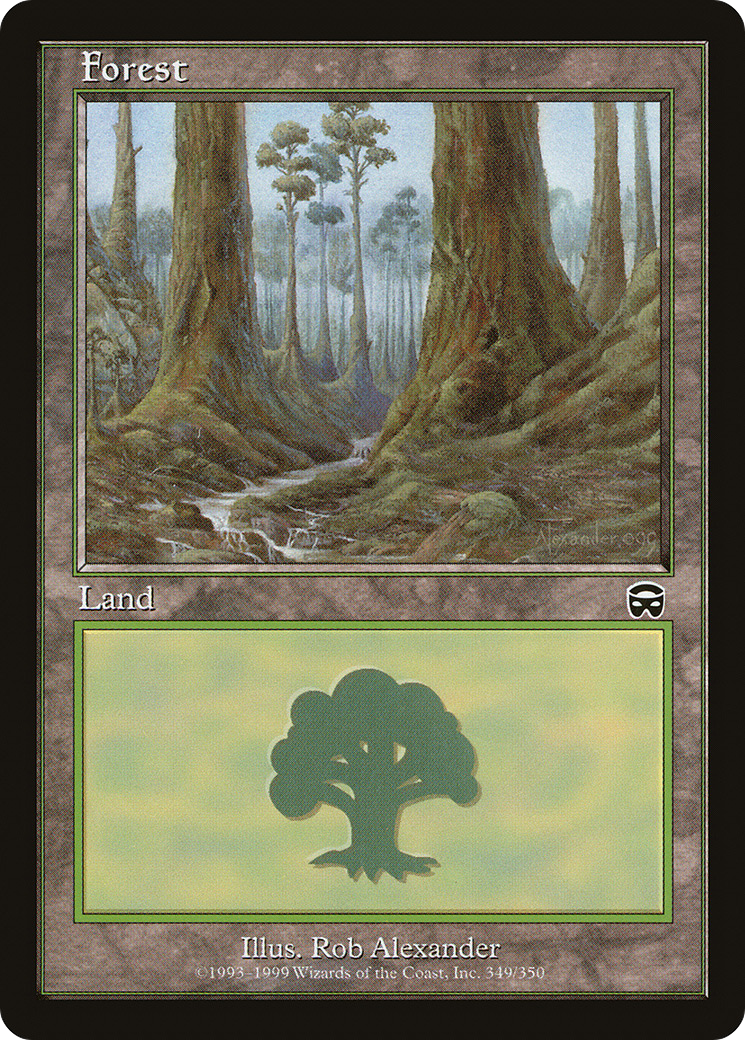 Forest (349) [Mercadian Masques]-1