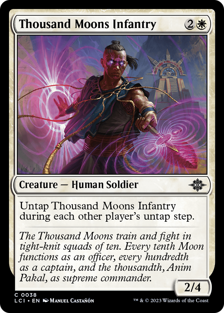 Thousand Moons Infantry [The Lost Caverns of Ixalan]-1