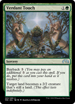 Verdant Touch (TPR-203) - Tempest Remastered Foil-1