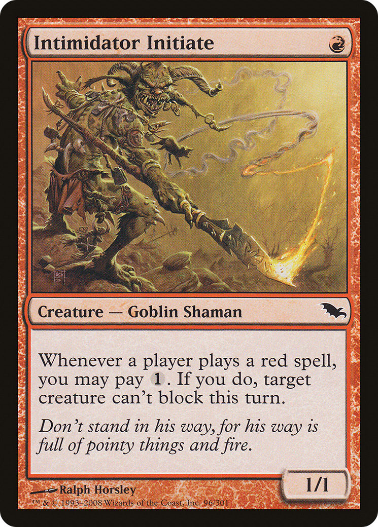 Intimidator Initiate [Shadowmoor]-1