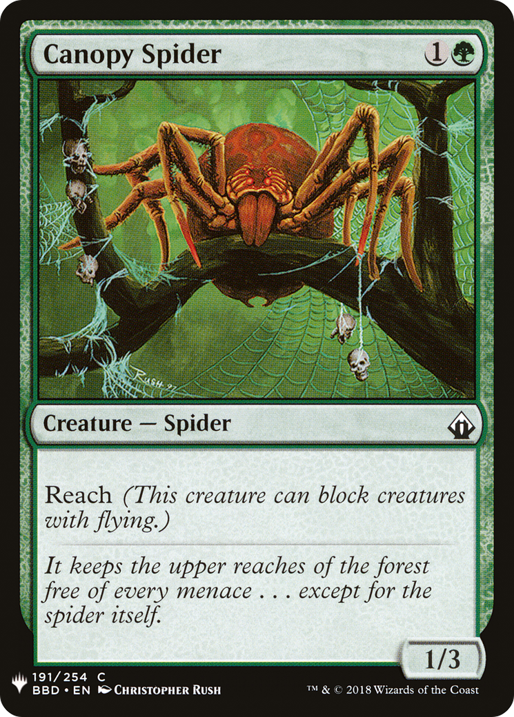 Canopy Spider [Mystery Booster]-1