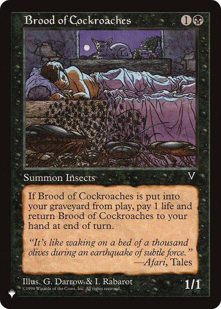 Brood of Cockroaches [The List]-1