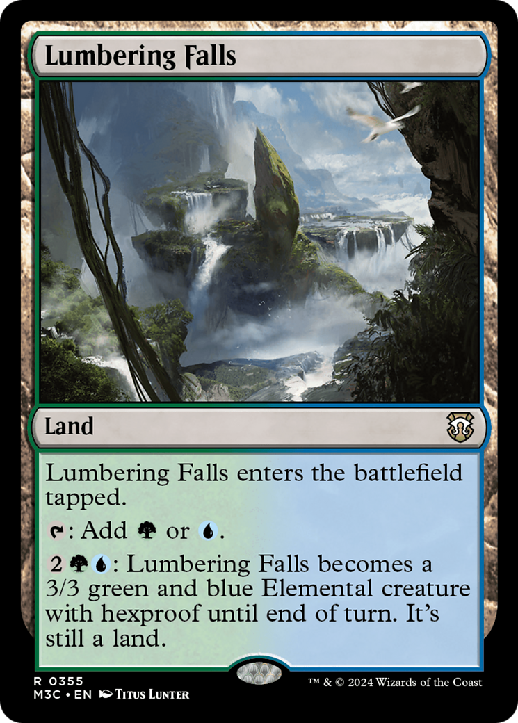 Lumbering Falls [Modern Horizons 3 Commander]-1