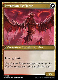Harried Artisan // Phyrexian Skyflayer [March of the Machine]-2