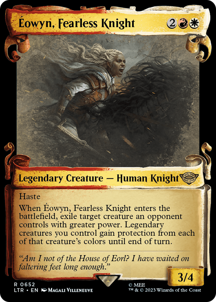 Eowyn, Fearless Knight [The Lord of the Rings: Tales of Middle-Earth Showcase Scrolls]-1