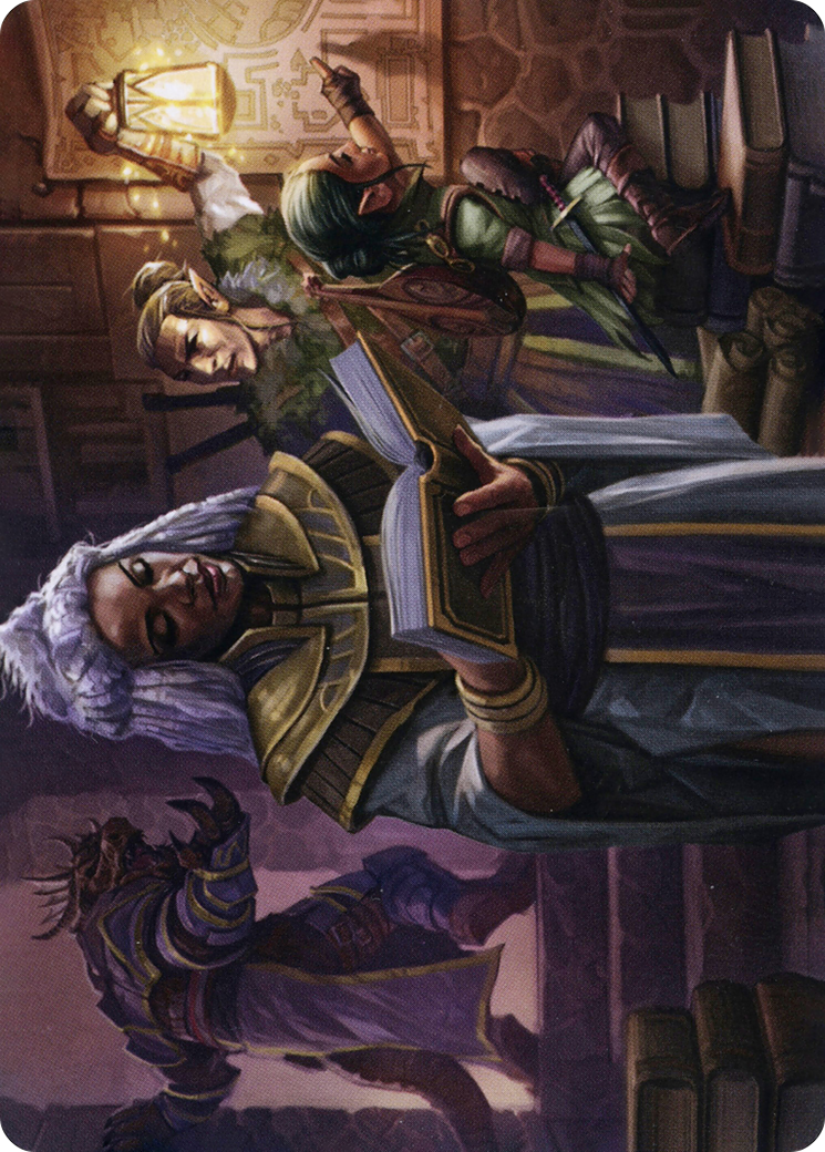 You Find the Villains' Lair // You Find the Villains' Lair (AAFR-040) - Adventures in the Forgotten Realms Art Series (Borderless) Foil-3