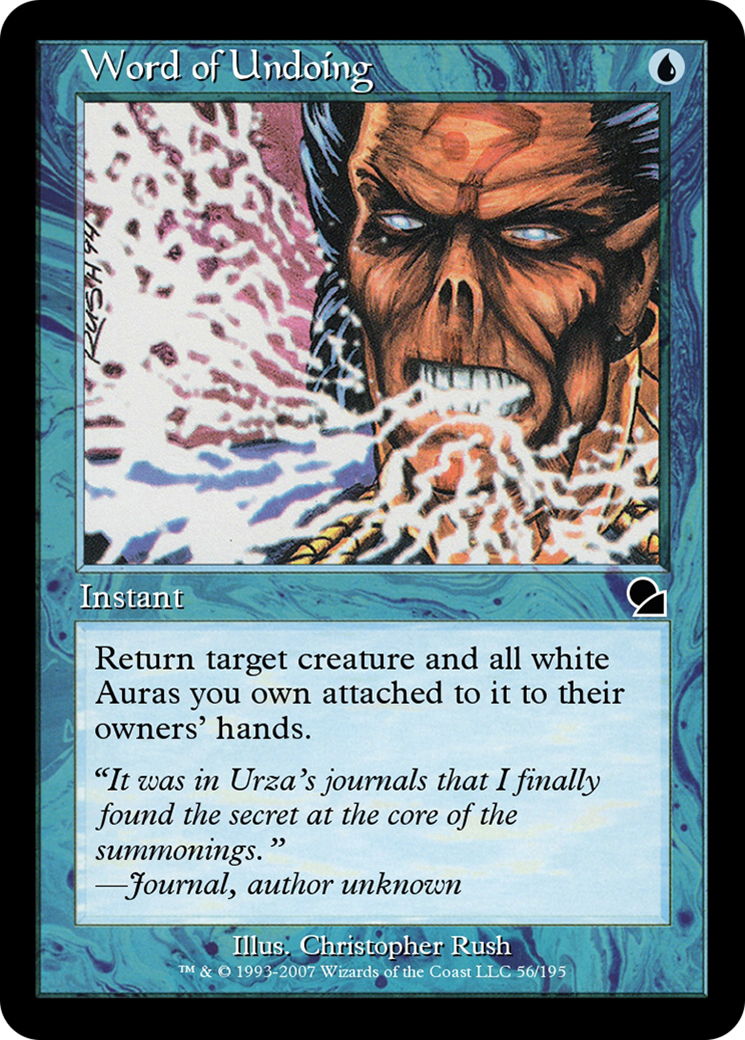 Word of Undoing (ME1-056) - Masters Edition Foil-1