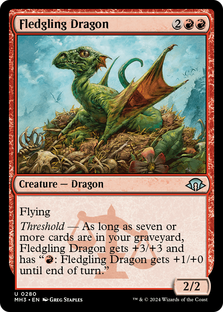 Fledgling Dragon [Modern Horizons 3]-1