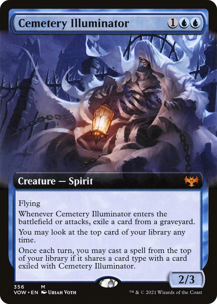 Cemetery Illuminator (Extended Art) [Innistrad: Crimson Vow]-1