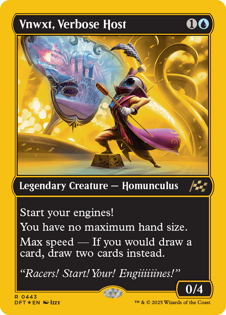 Vnwxt, Verbose Host (First-Place Foil) [Aetherdrift]-1