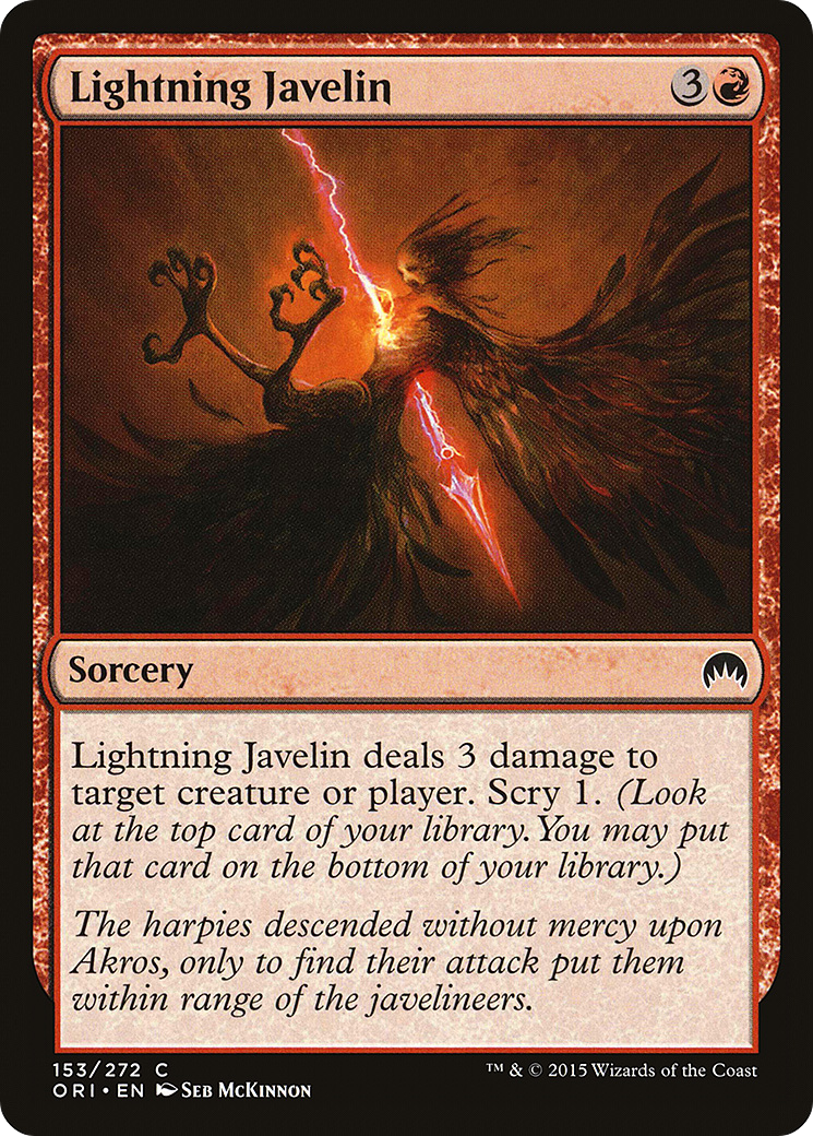 Lightning Javelin [Magic Origins]-1