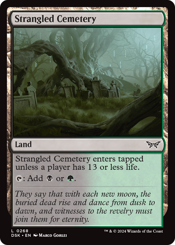 Strangled Cemetery [Duskmourn: House of Horror]-1