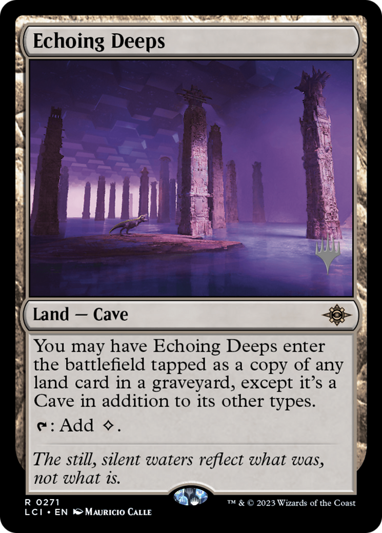 Echoing Deeps (Promo Pack) [The Lost Caverns of Ixalan Promos]-1