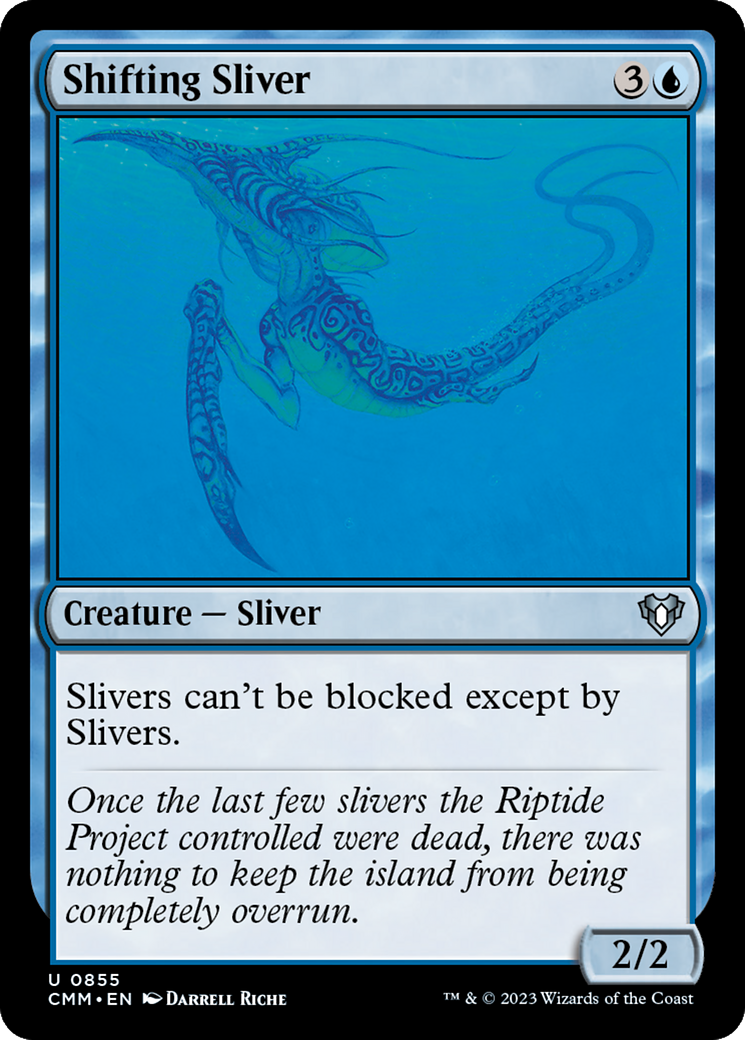 Shifting Sliver [Commander Masters]-1