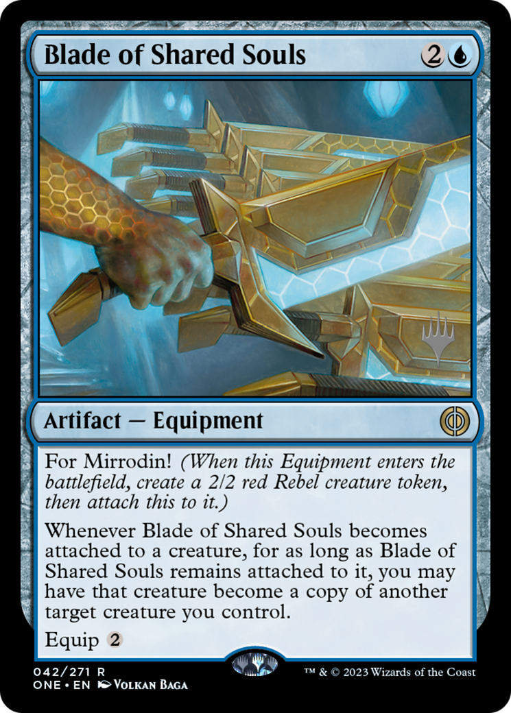 Blade of Shared Souls (Promo Pack) [Phyrexia: All Will Be One Promos]-1