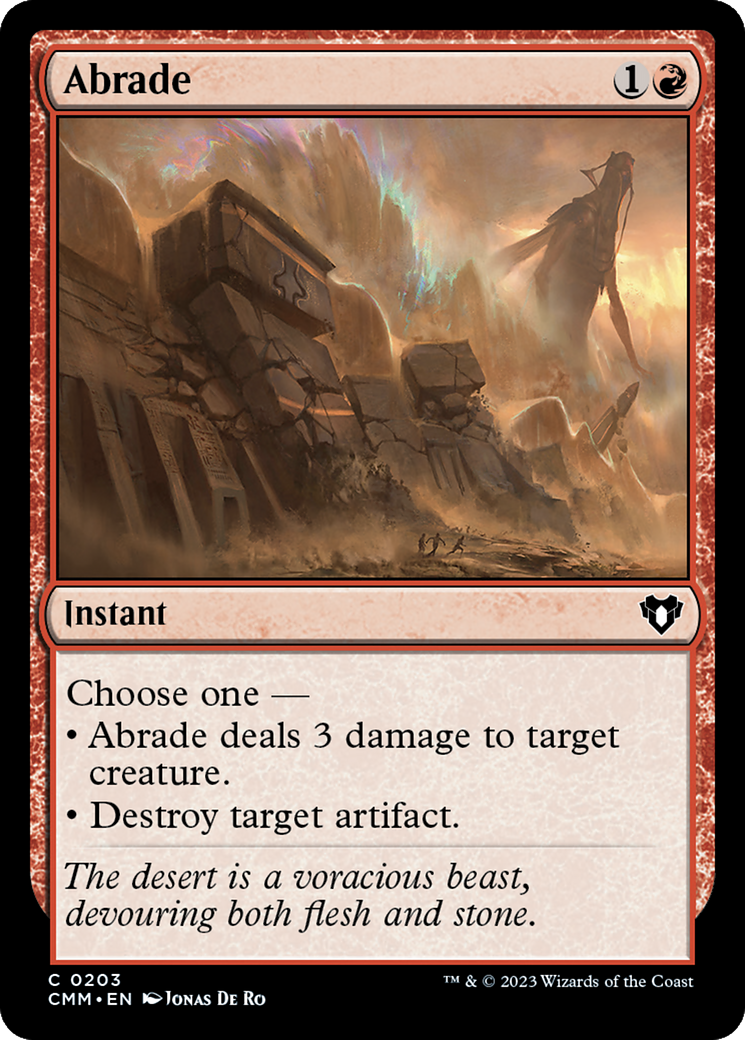 Abrade [Commander Masters]-1