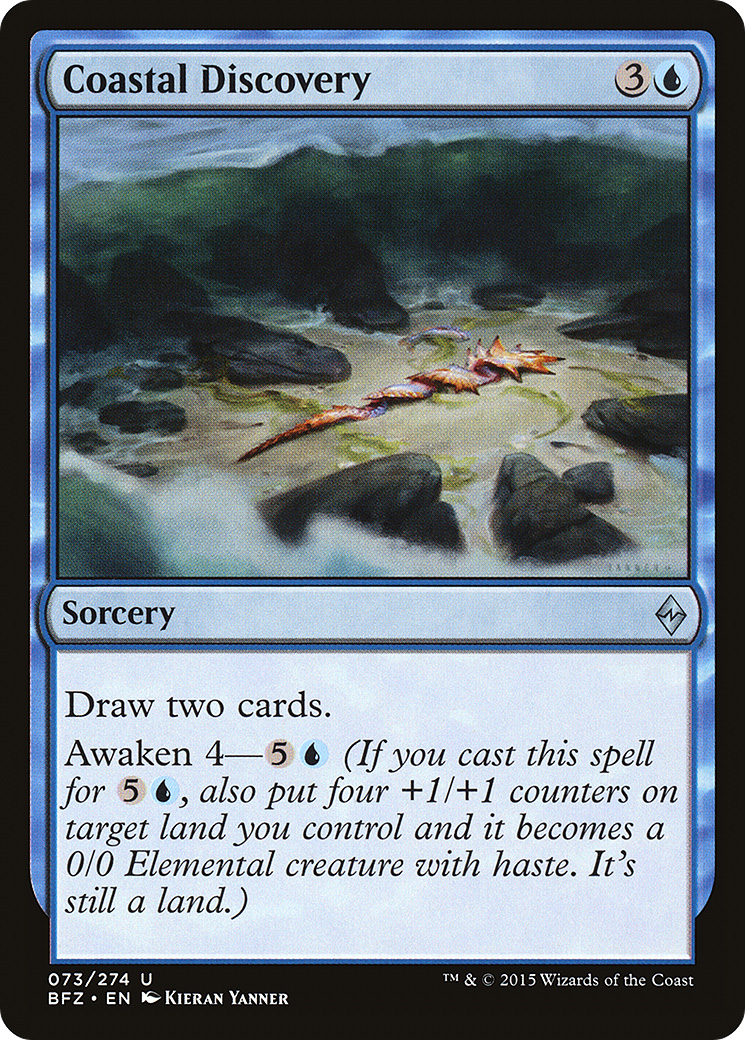 Coastal Discovery [Battle for Zendikar]-1