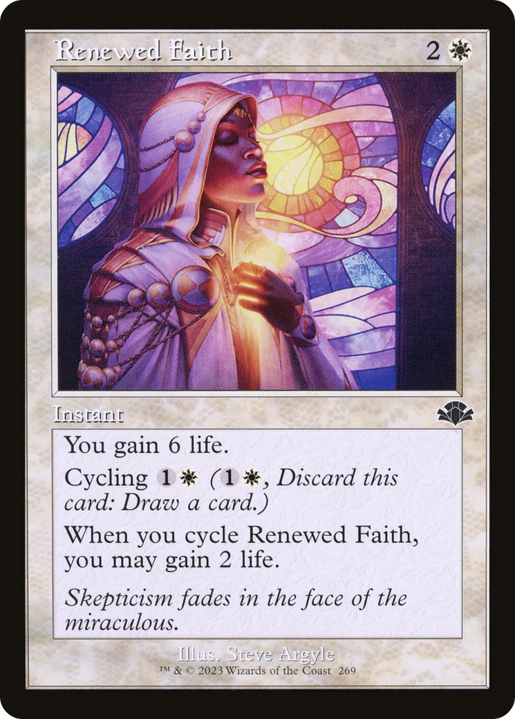 Renewed Faith (Retro) [Dominaria Remastered]-1
