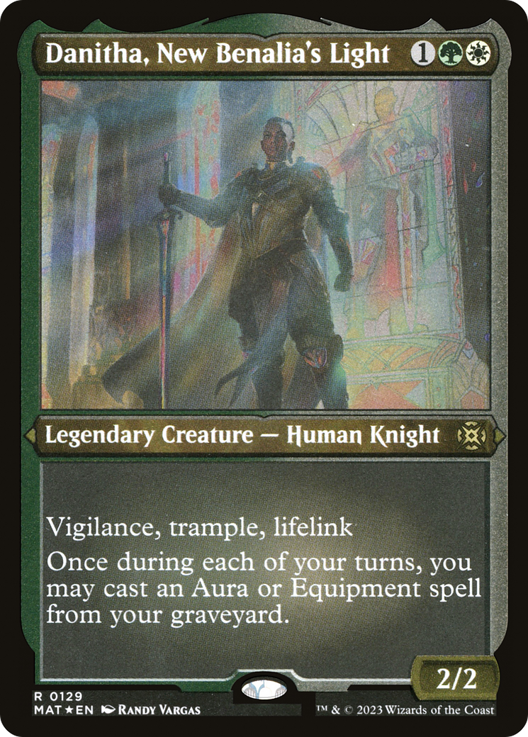 Danitha, New Benalia's Light (MAT-129) - March of the Machine: The Aftermath Etched Foil-1