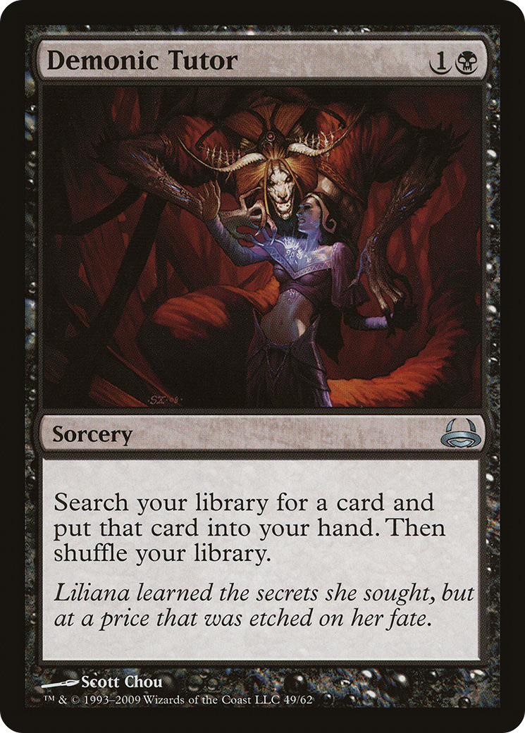Demonic Tutor [Duel Decks: Divine vs. Demonic]-1