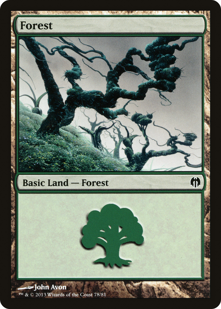 Forest (78) [Duel Decks: Heroes vs. Monsters]-1